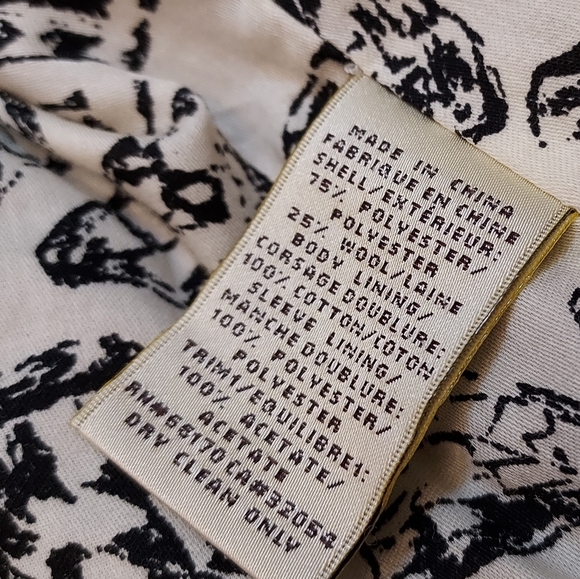 Anthropologie Elevenses Brown Echelon Ruffle Tier Peplum Jacket Size 6 - Picture 12 of 14